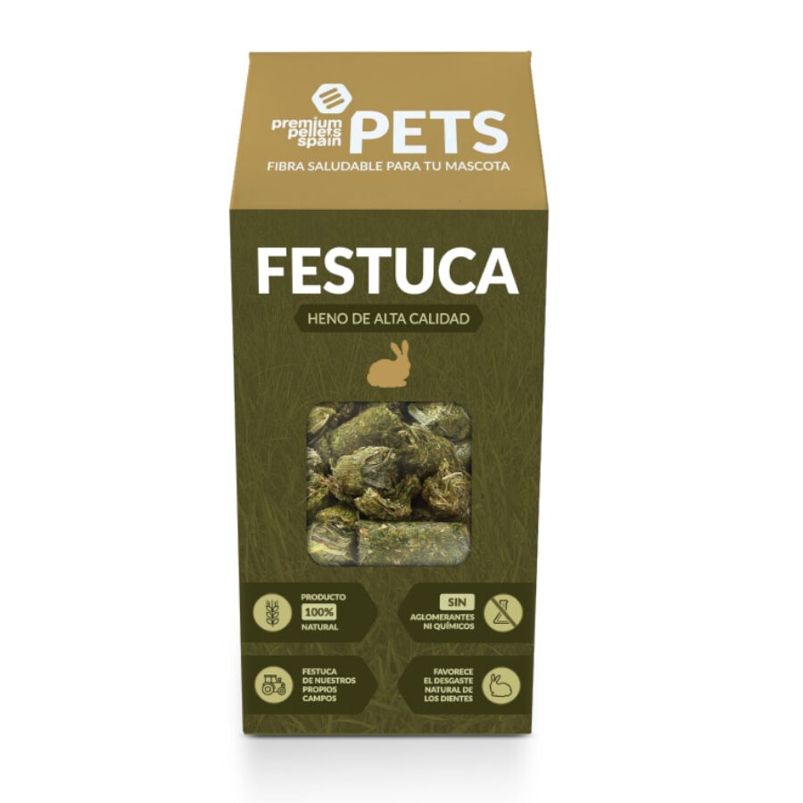 Premium Pellets Feno de festuca para roedores, , large Imagem n&uacute;mero 1