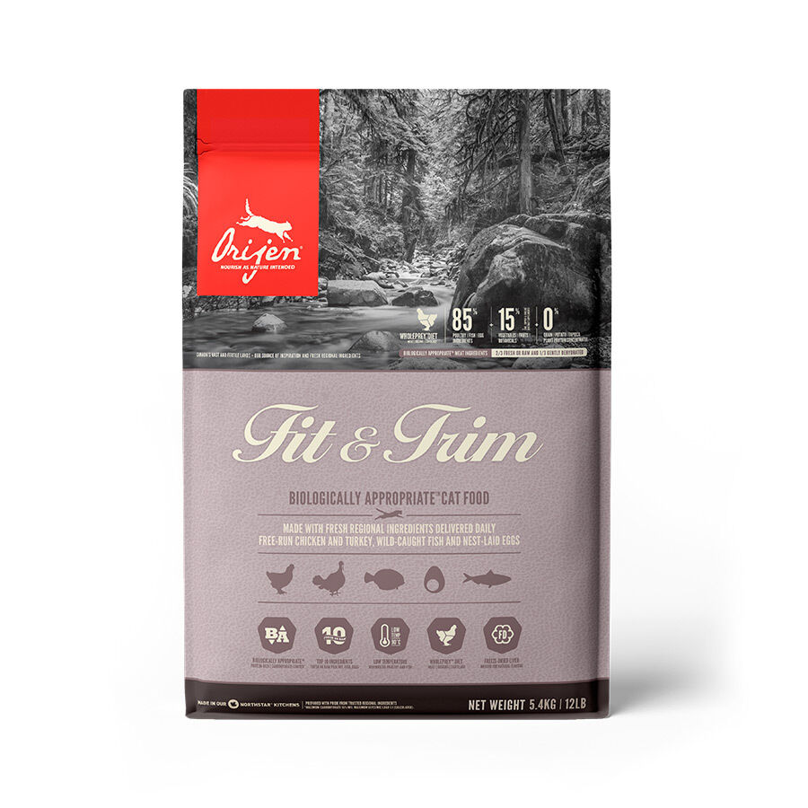 5.4 kg Orijen FitYTrim ra&ccedil;&atilde;o para gatos, , large Imagem n&uacute;mero 2