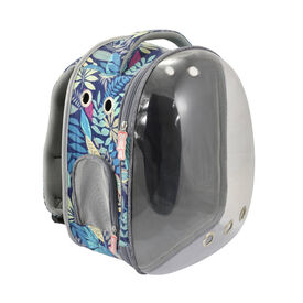 Nayeco Space Mochila con Esfera Azul para c&atilde;es e gatos