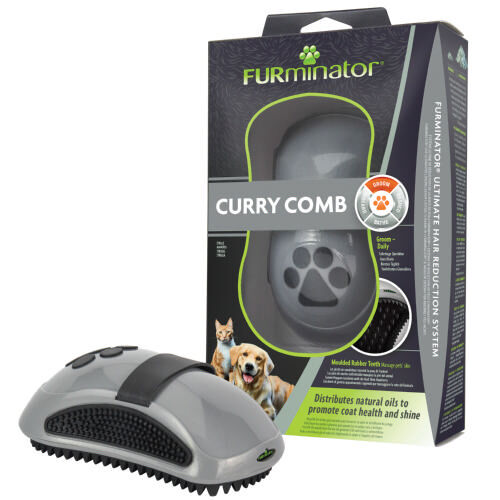 Furminator Curry Comb almohaza para mascotas Imagem n&uacute;mero 1