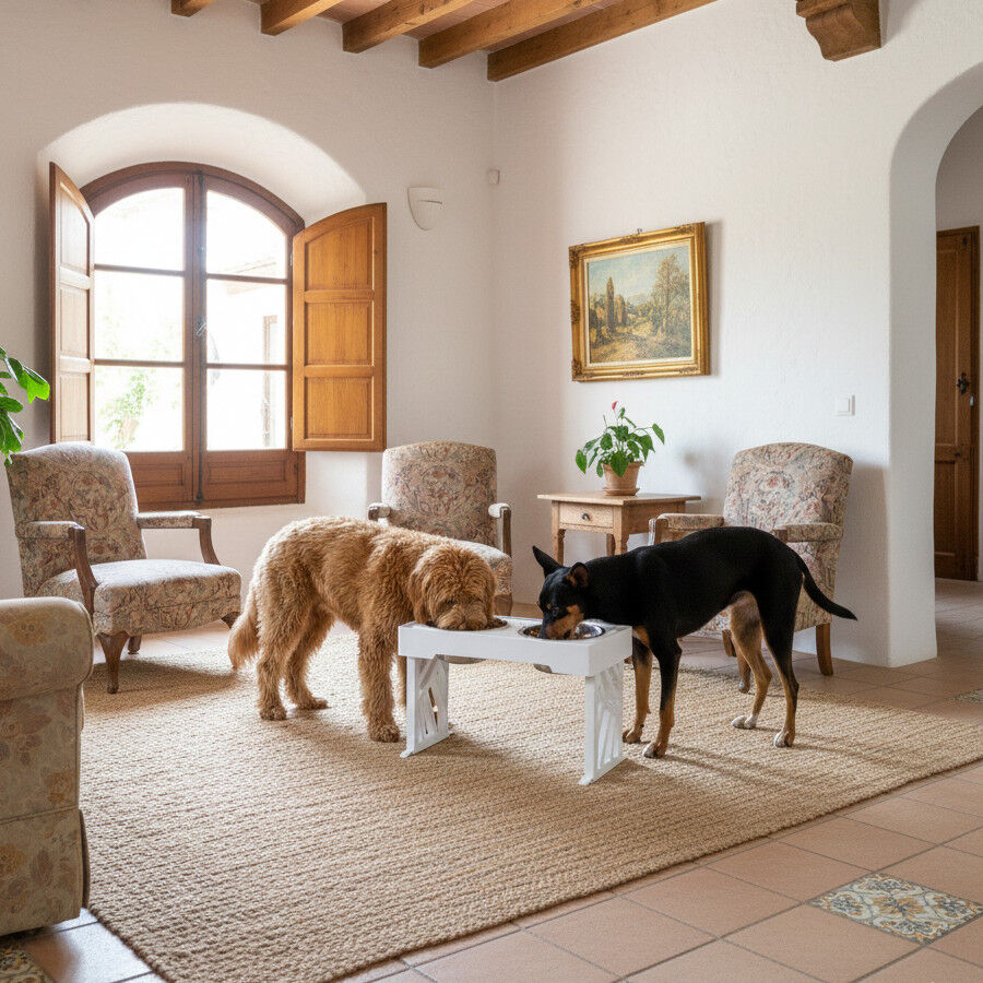 All For Paws Multi Height Comedouro Duplo para c&atilde;es e gatos, , large Imagem n&uacute;mero 1