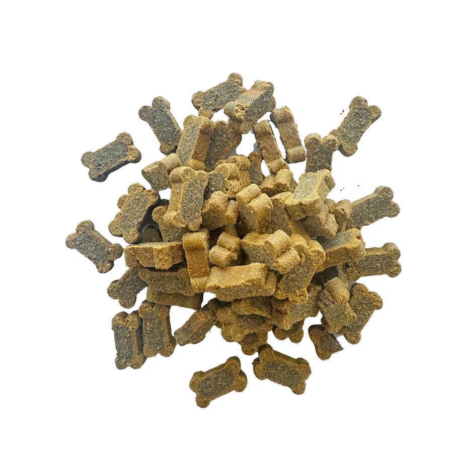 300 g 2eSnacks Ossinhos Duo Frango e Ca&ccedil;a para c&atilde;es, , large Imagem n&uacute;mero 2