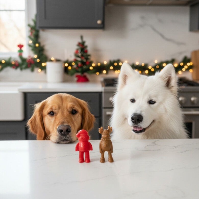 2 uds. Wonder Christmas Snacks Reno & Santa Navideños para perros,  Imagem número 2 2 uds. Wonder Christmas Snacks Reno & Santa Navideños para perros, , large Imagem número 2