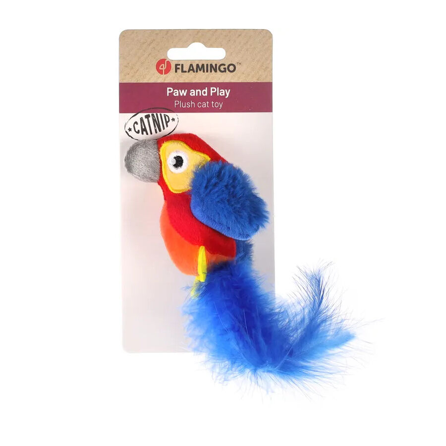 Flamingo Zingo Papagaio de peluche para gatos , , large Imagem n&uacute;mero 2