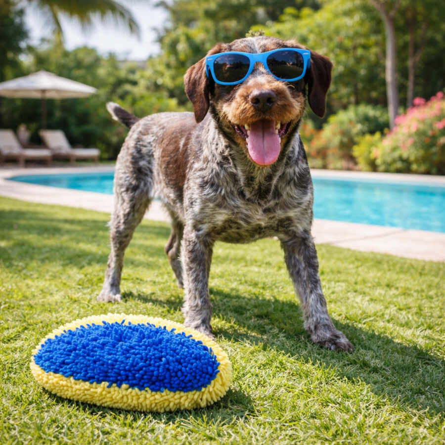 Summer Vibes Plush Ring Brinquedo para c&atilde;es, , large Imagem n&uacute;mero 1