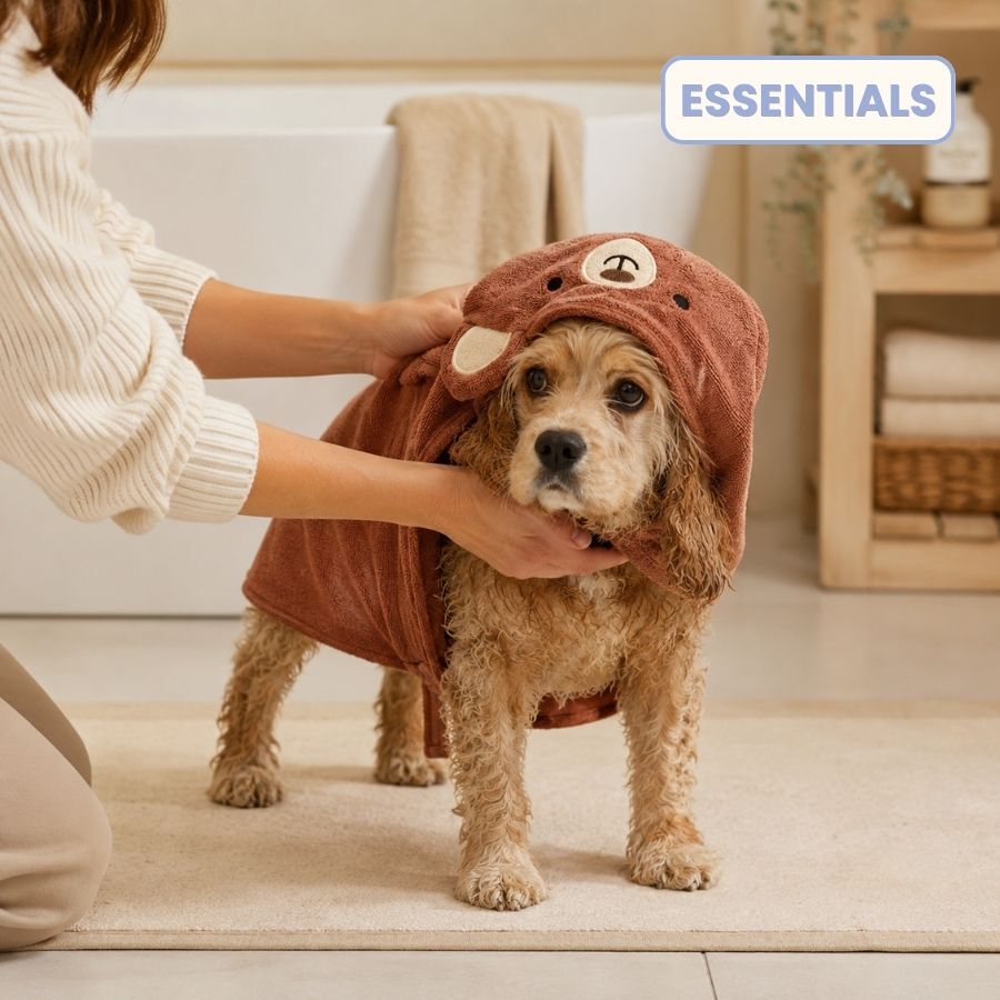 Bloob Teddy Roup&atilde;o de Banho Castanho para c&atilde;es, , large Imagem n&uacute;mero 7