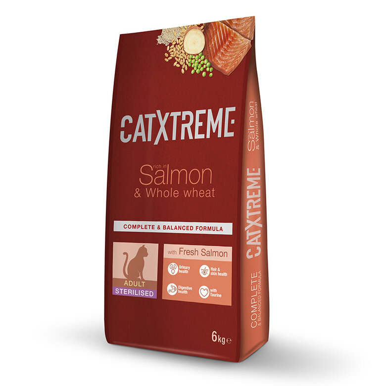 Catxtreme Comida para gatos Sterilised pescado image number null