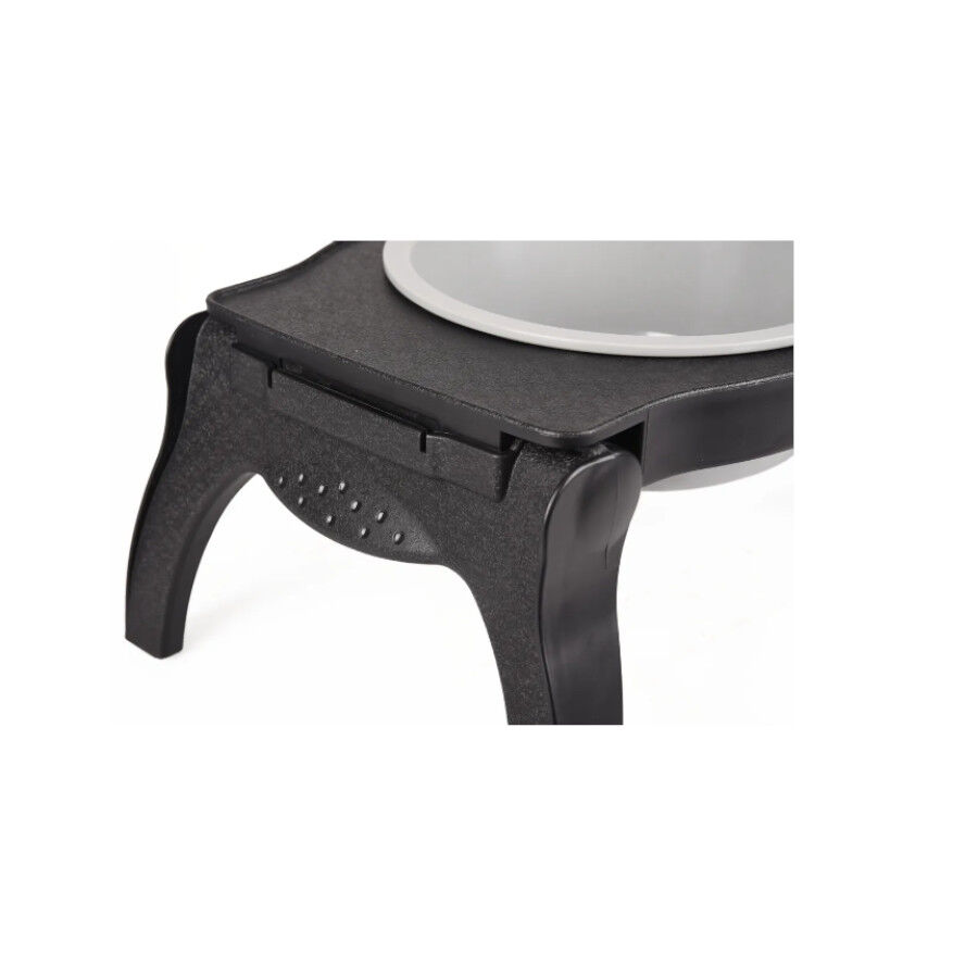 Flamingo Lilo Comedouro e Bebedouro Elevado Cinzento para c&atilde;es, , large Imagem n&uacute;mero 4