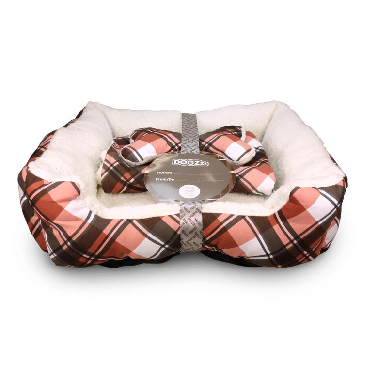 Guau Christmas pack cama y manta plaid set Imagem número 1 Guau Christmas pack cama y manta plaid set Imagem número 1