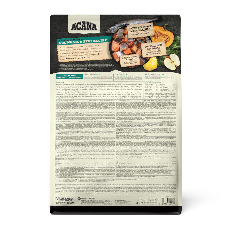 2 kg Acana Coldwater Fish ra&ccedil;&atilde;o para c&atilde;es, , large Imagem n&uacute;mero 9