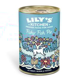 Lily's Kitchen salmão e arenque lata para cães