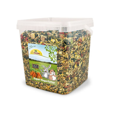 JR Farm Super Cube Mix de vegetais e cereais para roedores