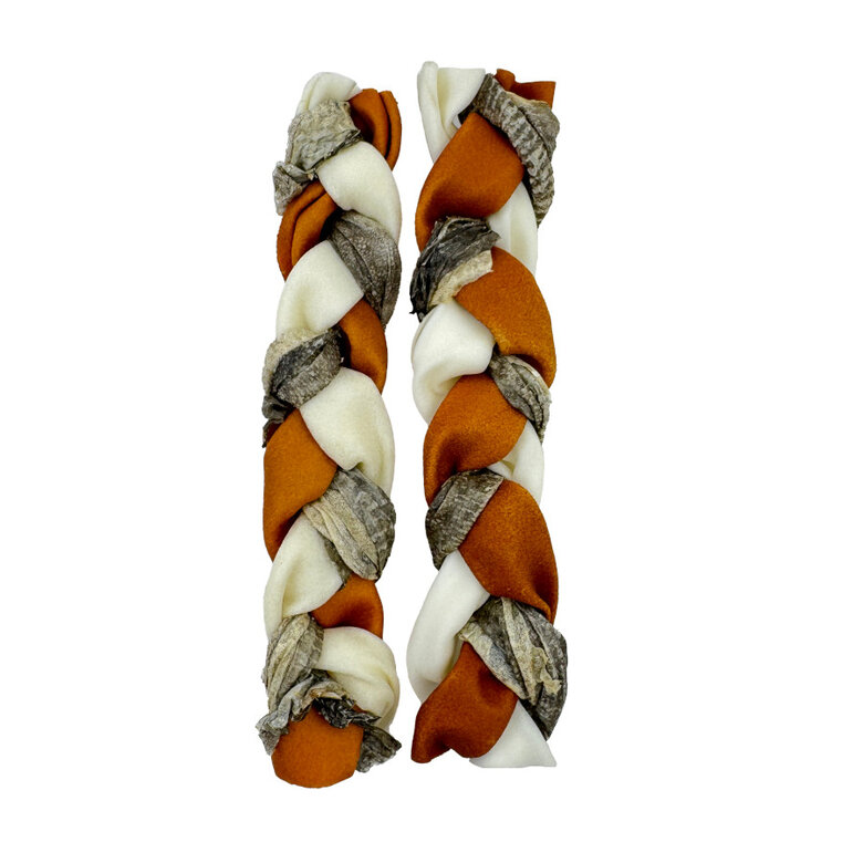 2 sticks Wonder Christmas Snacks de Pele de Peixe para cães,  Imagem número 3 2 sticks Wonder Christmas Snacks de Pele de Peixe para cães, , large Imagem número 3