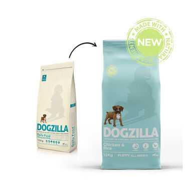 Dogzilla Puppy Frango e Arroz ração