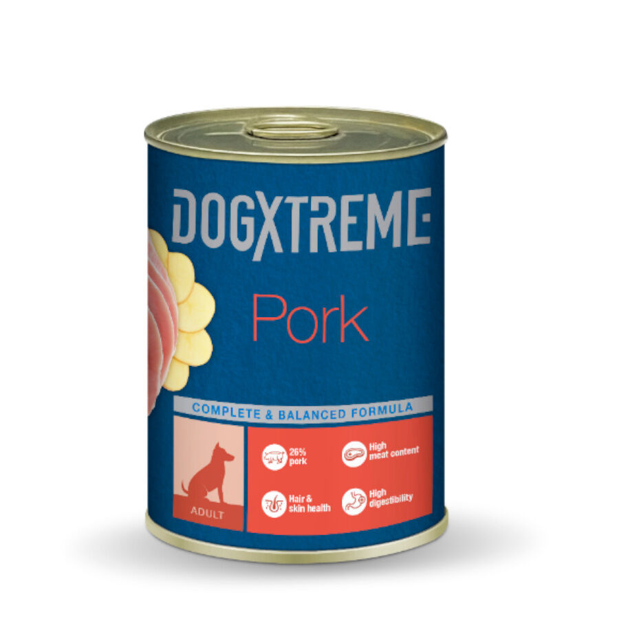 400 g Dogxtreme Adult Porco em lata para c&atilde;es, , large Imagem n&uacute;mero 1