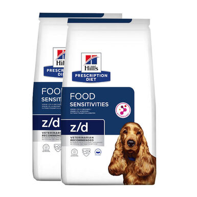 Hill's Prescription Diet Food Sensitive ração para cães - 2x10 kg Pack Ahorro