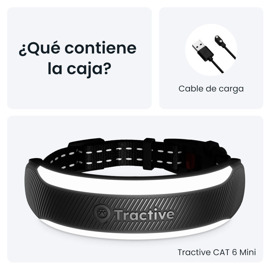Tractive CAT 6 Mini Preto GPS para gatos, , large Imagem n&uacute;mero 7