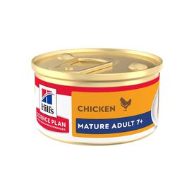Hill's Science Plan Mature Mousse de Frango em lata para gatos