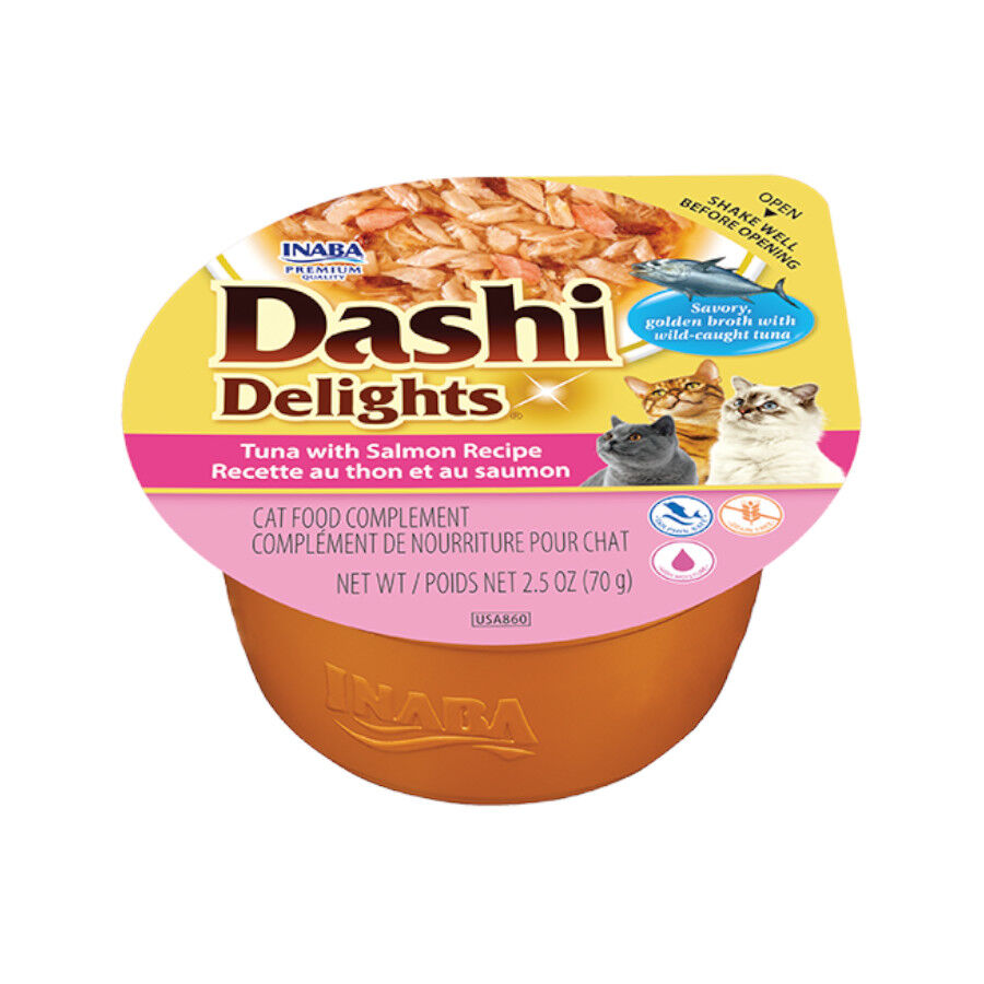 70 g Dashi Delights Lata de atum e salm&atilde;o para gatos, , large Imagem n&uacute;mero 1