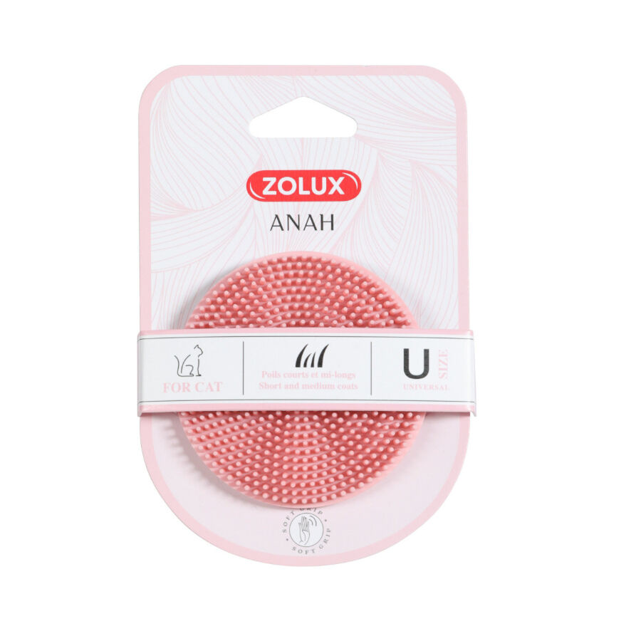 Zolux Anah Escova de Borracha para gatos, , large Imagem n&uacute;mero 4