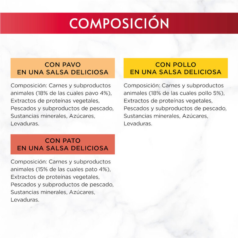 6 saquetas x 50 g Purina Gourmet Mon Petit Seleção Aves com molho em saqueta para gatos,  Imagem número 7 6 saquetas x 50 g Purina Gourmet Mon Petit Seleção Aves com molho em saqueta para gatos, , large Imagem número 7