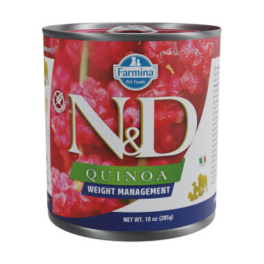 Farmina N&D Weight Control Quinoa lata para cães