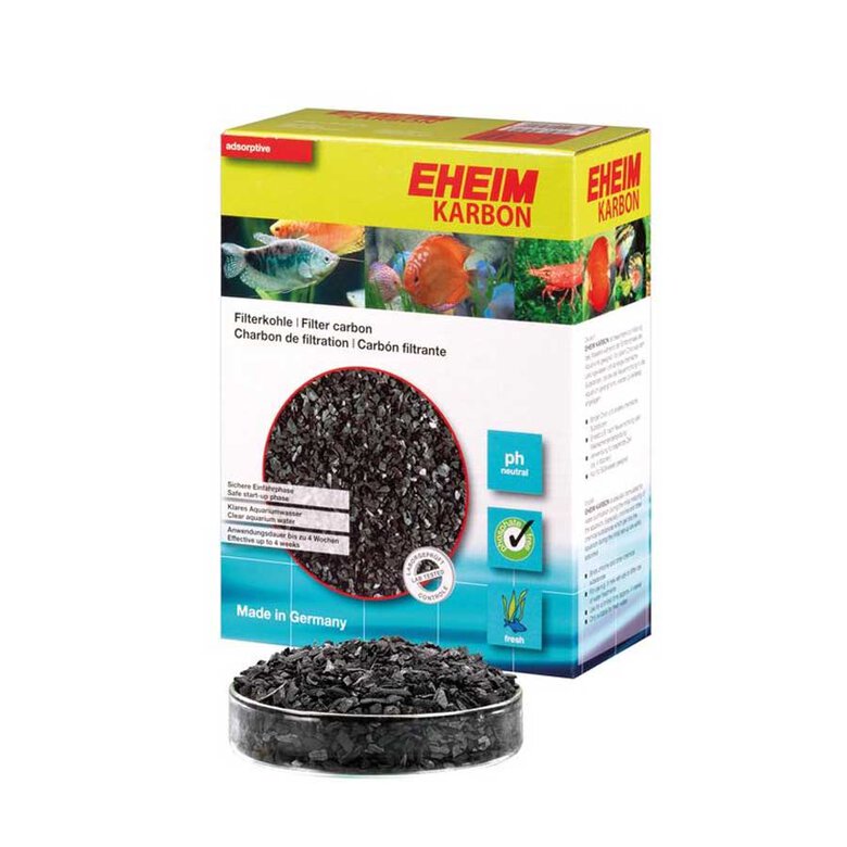 Eheim Carbón Filtrante 1L Imagem número 1 Eheim Carbón Filtrante 1L Imagem número 1