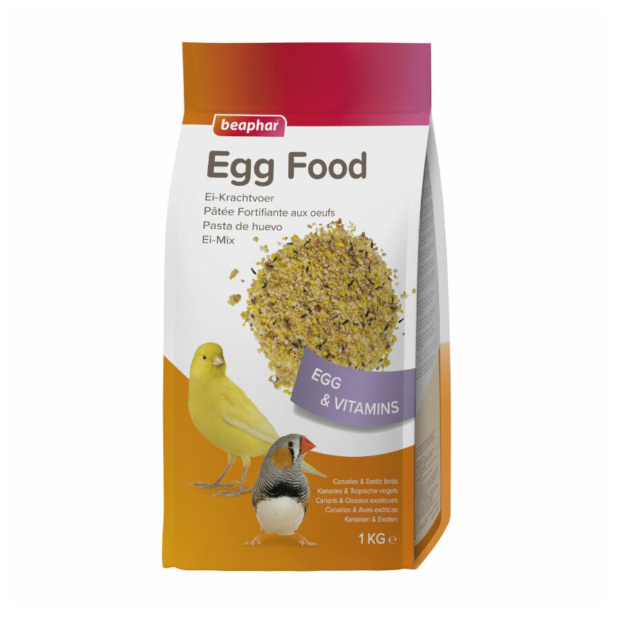 Beaphar Ei-Krachtvoer Pasta de Ovo para can&aacute;rios, , large Imagem n&uacute;mero 1
