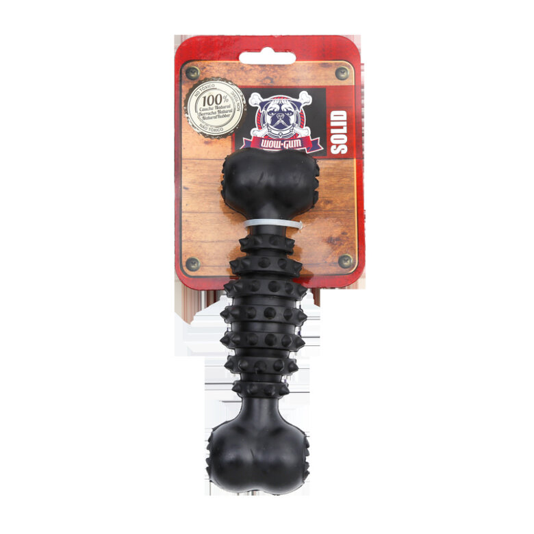 Wow Gum osso de borracha preto para cães,  Imagem número 1 Wow Gum osso de borracha preto para cães, , large Imagem número 1