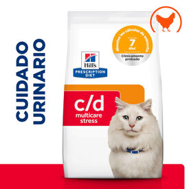 Hill's Prescription diet c/d Urinary Care frango ra&ccedil;&atilde;o para gatos