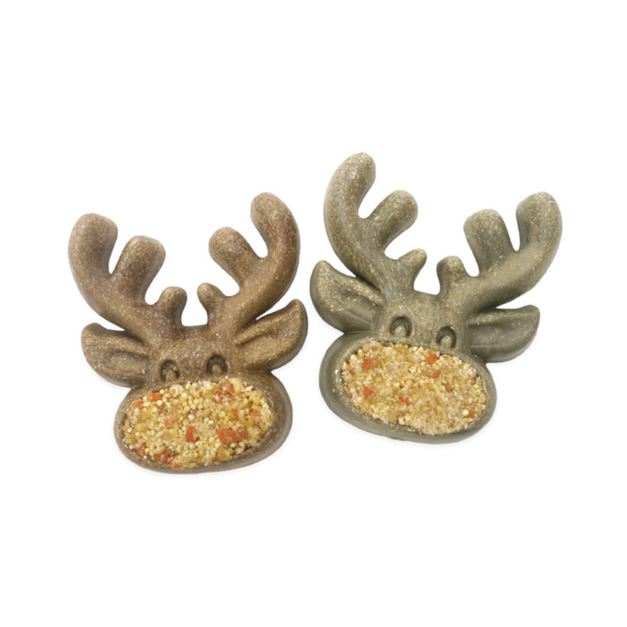 Rosewood Veggie Burst Reindeer Duo  Guloseimas de Legumes para Roedores, , large Imagem n&uacute;mero 1