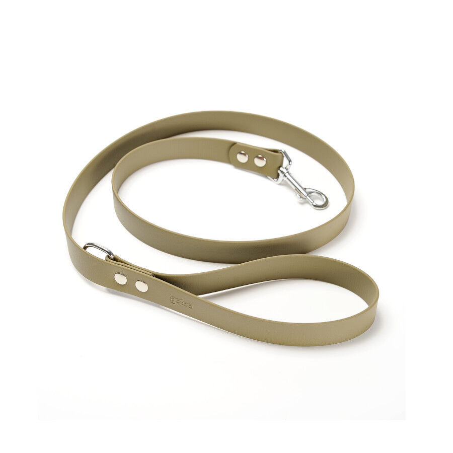 Gotoo Trela Biothane verde oliva para c&atilde;es, , large Imagem n&uacute;mero 1