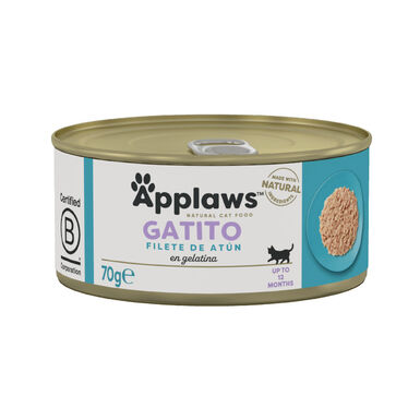Applaws Kitten Caldo de Atum lata