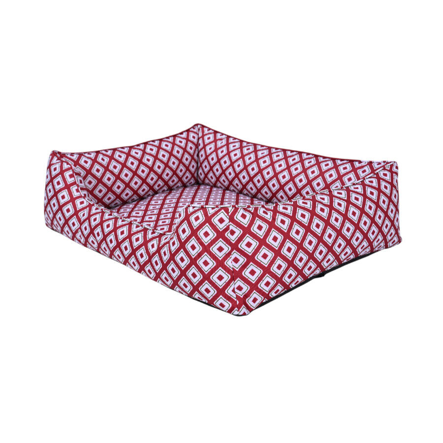 Leeby cama vermelha imperme&aacute;vel para c&atilde;es, , large Imagem n&uacute;mero 3