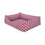 Leeby cama vermelha impermeável para cães, , large Indicador imagem número 3