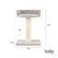 Leeby Tigrou arranhador com cama e brinquedo cinzento para gatos, , large Indicador imagem número 4