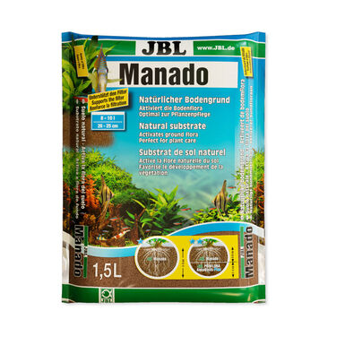 JBL Manado Substrato natural para aquários de água doce