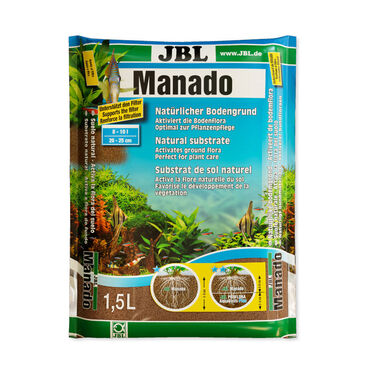 JBL Manado Substrato natural para aquários de água doce