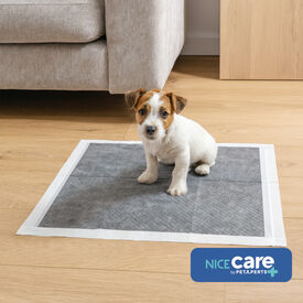 Nice Care Tapetes higiénicos com carbão ativado para cães
