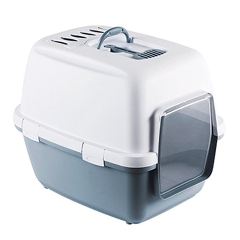 Stephanplast Cathy Comfort Caixa de Areia Fechada Azul para gatos,  Imagem número 1 Stephanplast Cathy Comfort Caixa de Areia Fechada Azul para gatos, , large Imagem número 1