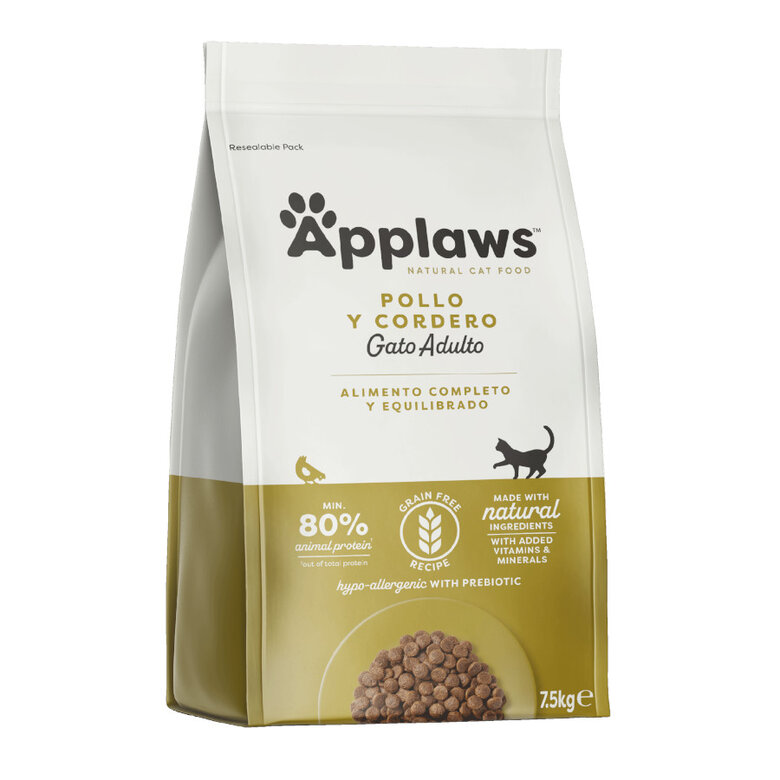 7.5 kg Applaws Adult ração com frango e cordeiro para gatos,  Imagem número 1 7.5 kg Applaws Adult ração com frango e cordeiro para gatos, , large Imagem número 1