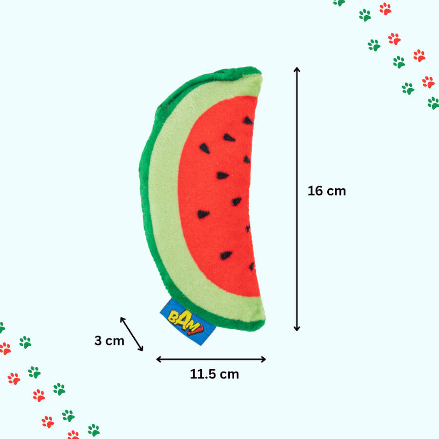 BAM! Peluche Melancia com catnip para gatos, , large Imagem n&uacute;mero 3