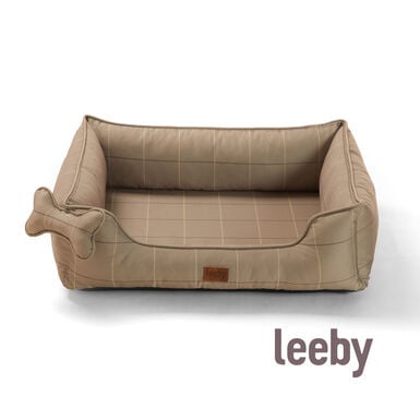 Leeby Cama tartã ortopédica para cães