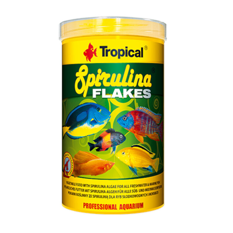 Tropical Spirulina escamas para peixes,  Imagem número 1 Tropical Spirulina escamas para peixes, , large Imagem número 1