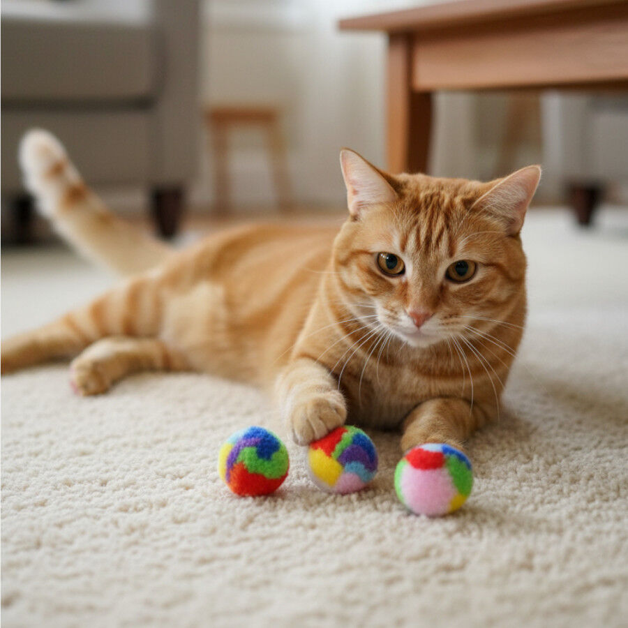 Tootoy! Comfort & Relax Bola de L&atilde; Fofa para gatos, , large Imagem n&uacute;mero 1