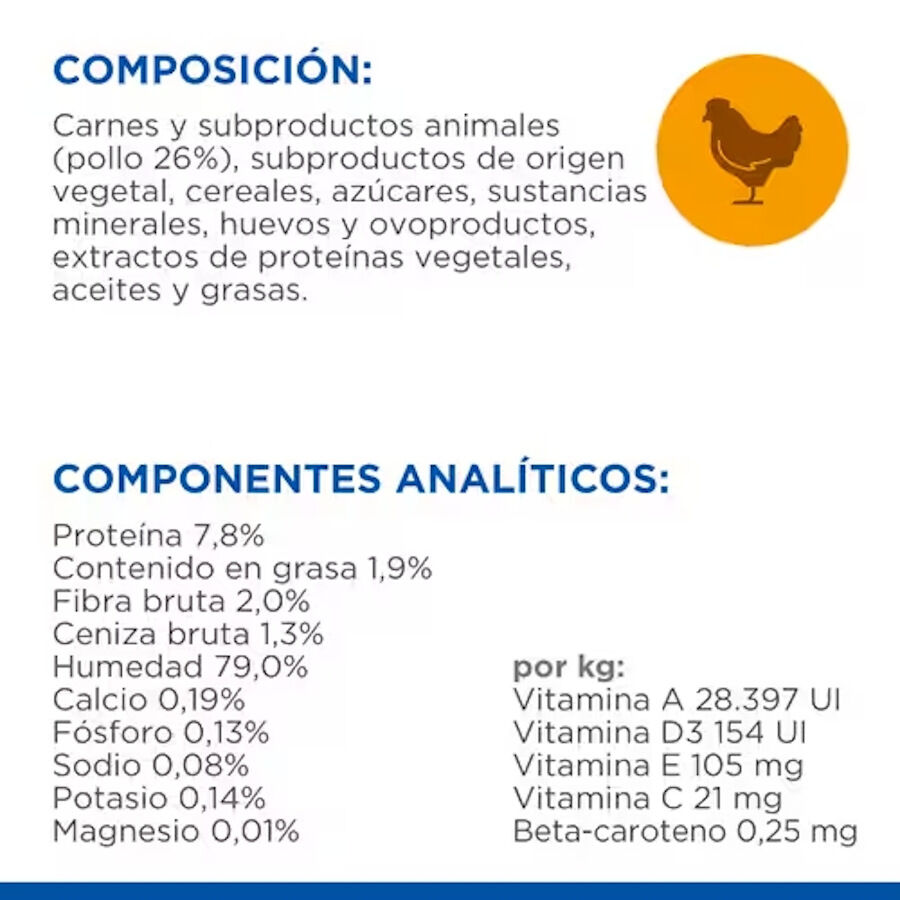 48 saquetas x 85 g Hill's Science Plan Light Adult Blue Fish and Chicken in Sauce sach&ecirc; para gatos Pack poupan&ccedil;a!, , large Imagem n&uacute;mero 3