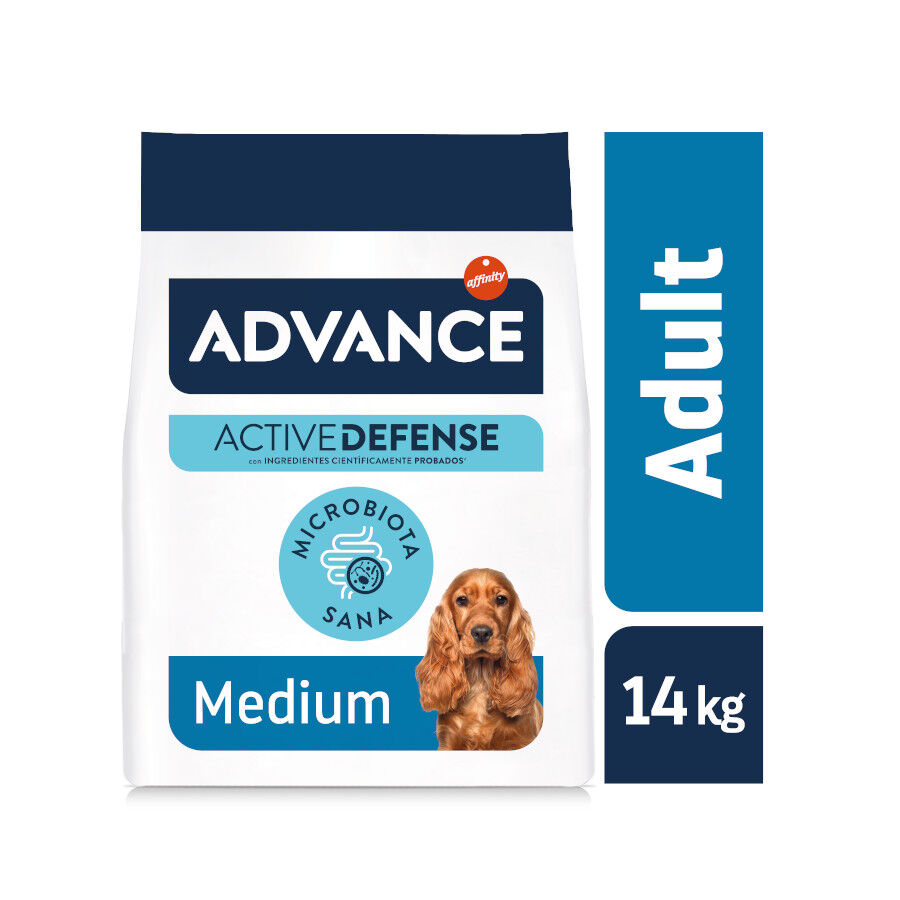 14 kg Advance Active Defense Medium Adult Frango e Arroz ra&ccedil;&atilde;o para c&atilde;es, , large Imagem n&uacute;mero 2