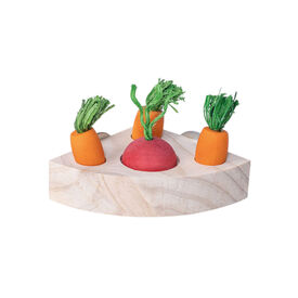 Quapas Quebra-cabe&ccedil;as Triangular Snacks Brinquedo para roedores