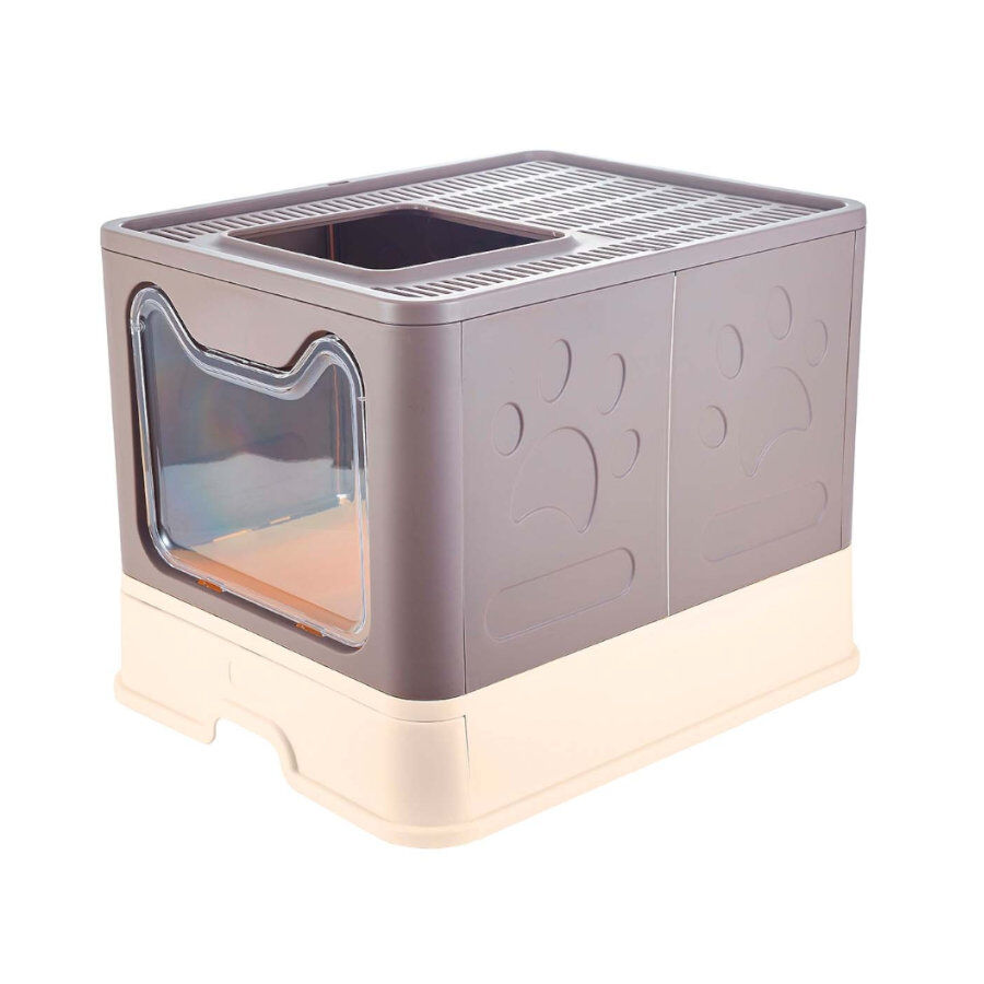 Freedog LumoBox Caixa de Areia Dobr&aacute;vel Cinza para gatos, , large Imagem n&uacute;mero 4