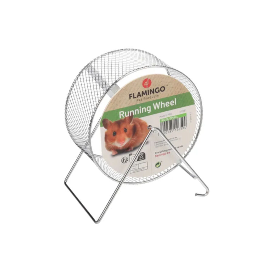 18 cm Flamingo Trota Rueda Juguete ejercicios para roedores &nbsp;, , large Imagem n&uacute;mero 3